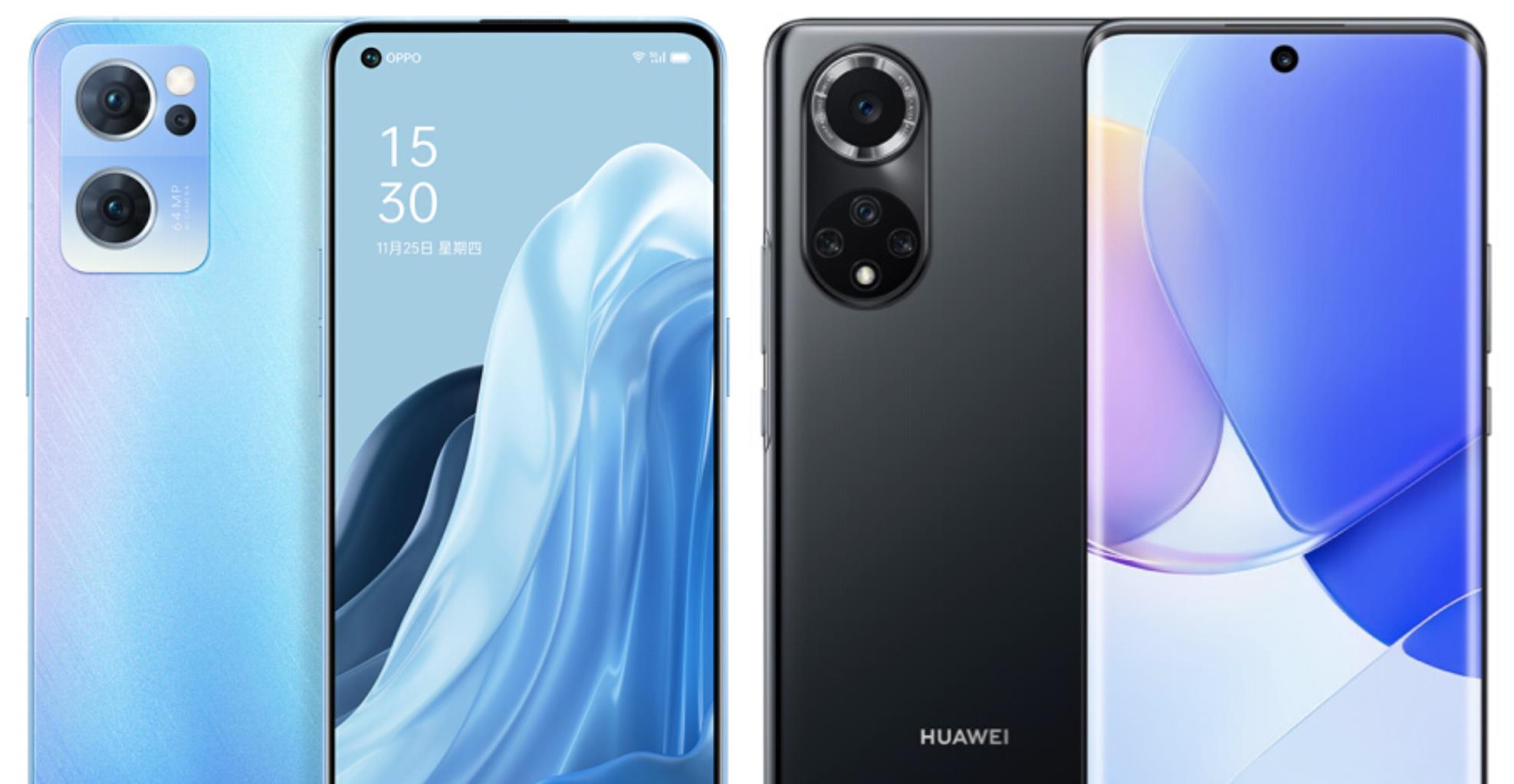 oppo reno|又到年底焕新季!OPPO Reno7和华为nova9价格一样,大家该如何选