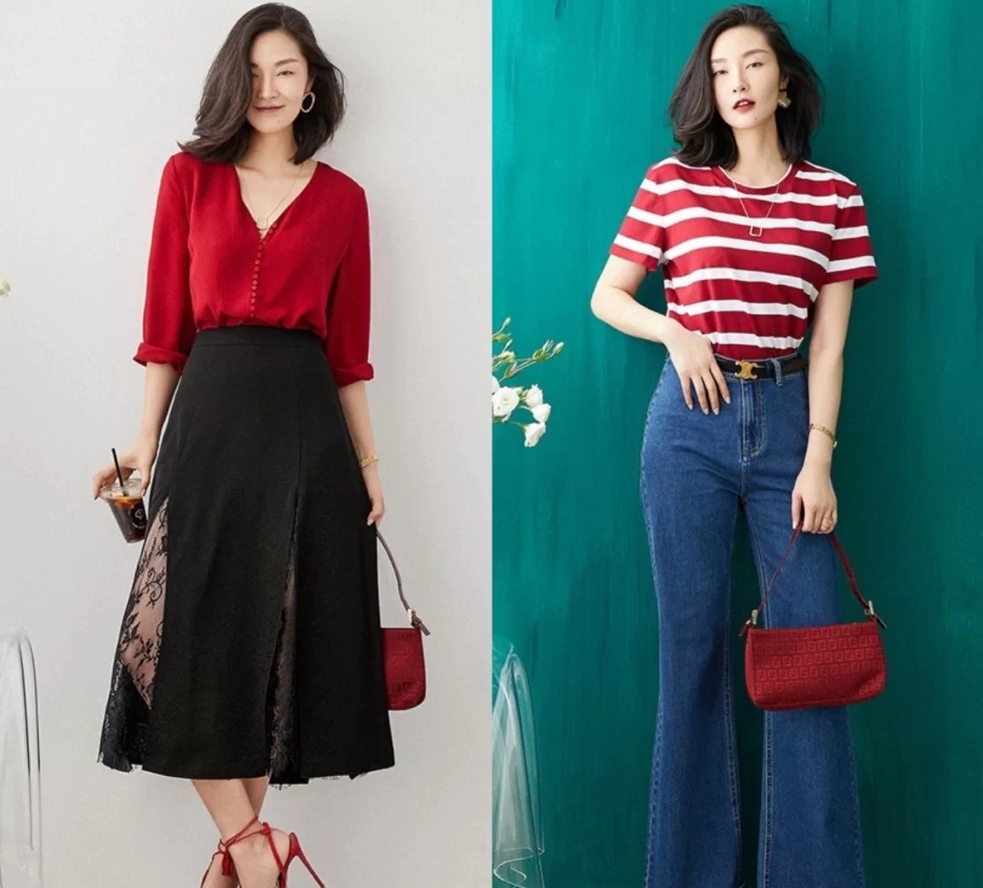 虎哥说衣不二|40岁女人穿衣大胆一些，亮色系这样搭，比基础色更洋气