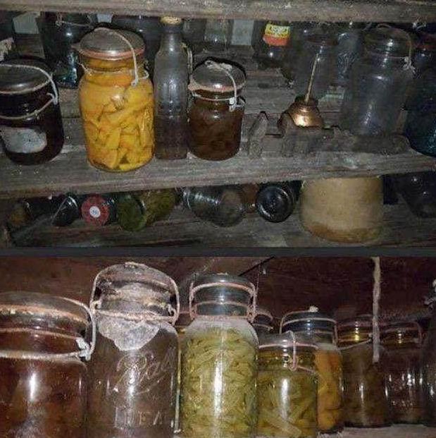 男子打扫祖屋时,意外发现年代已久的玻璃罐,里面的东西让他费解