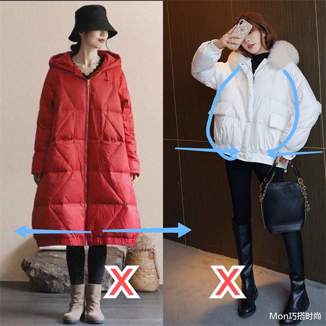 Mon巧搭时尚 我酸了！为什么别人穿羽绒服就时髦显瘦，我穿就是“土肥圆”？