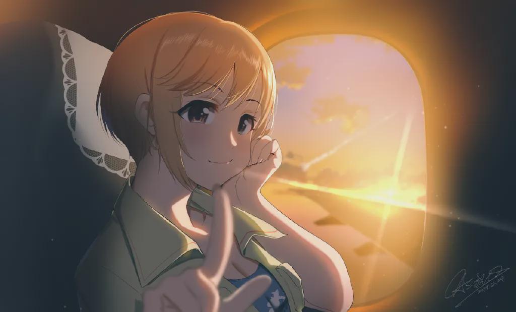 偶像大师 灰姑娘女孩|动漫美图：《偶像大师 灰姑娘女孩》相叶夕美
