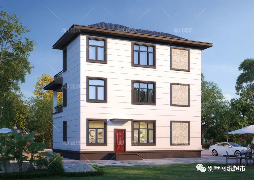 农村建房，三层才够大气，这三款别墅户型，布局堪称完美让人惊艳