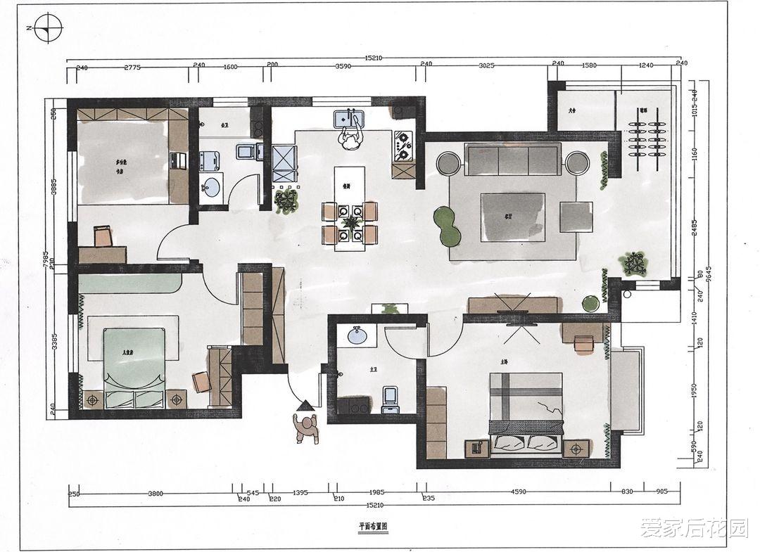80后夫妇的新家,私人订制品味脱俗!周围同事都投来羡慕的目光