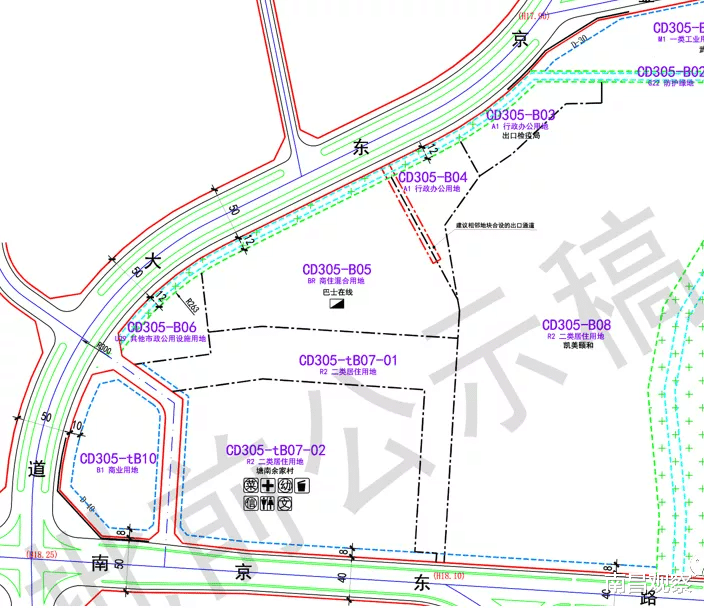 南阳|规划调整！青山湖区北部一宗居住用地分割出学校+商业用地！艾溪湖城东片区一商业用地变居住及公园！