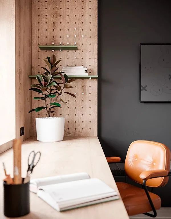 设计师|室内空间设计师：高级灰的配色，三室一厅，好喜欢！