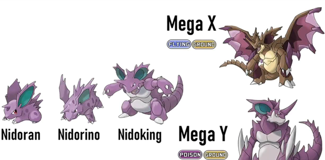網友自制XY兩種Mega進化形態，尼多後像怪鱷龍，尼多王則是暴君-圖6