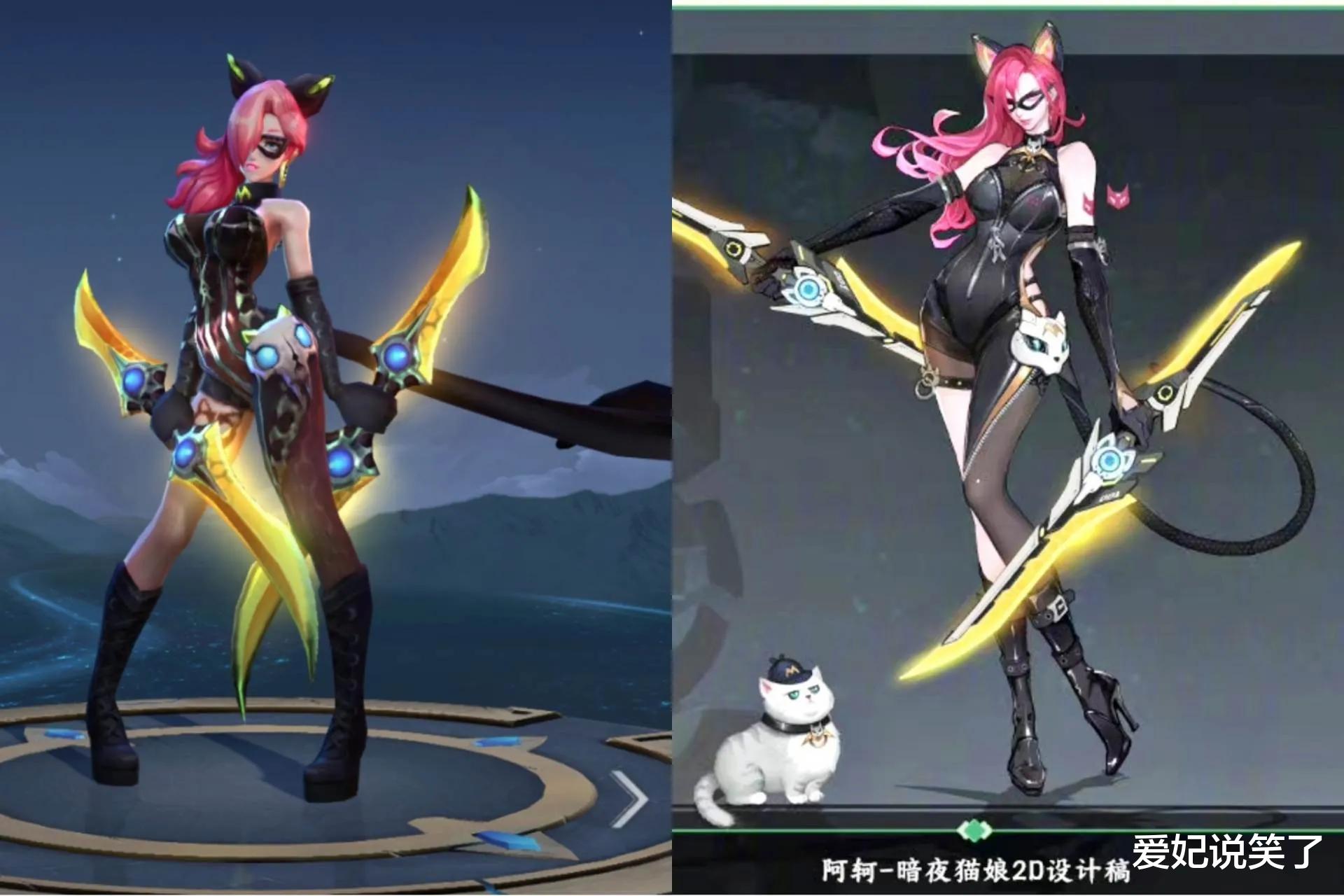 暗夜|暗夜猫娘重做回来，元歌源梦计划曝光2款，天使与恶魔帅哭了