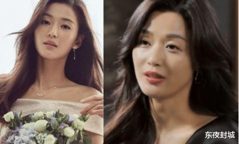 全智贤|初哆咪之39岁全智贤近照小腹微凸歪脸，网友爆：换了个人