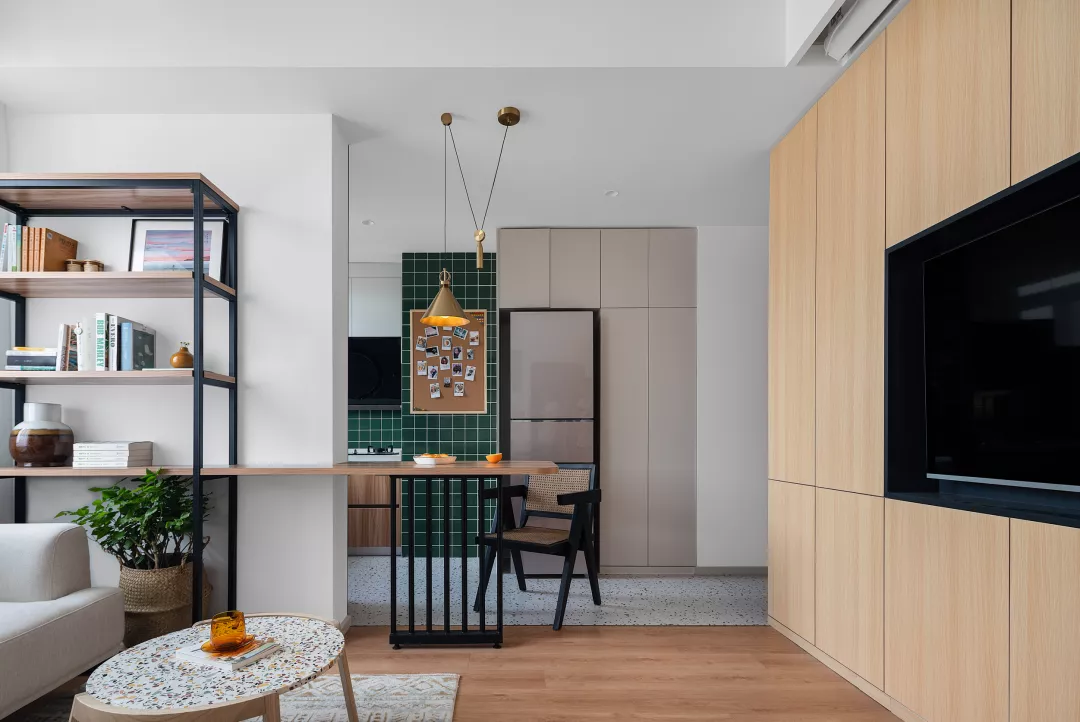 56㎡爆改老破小，变身超文艺一人居