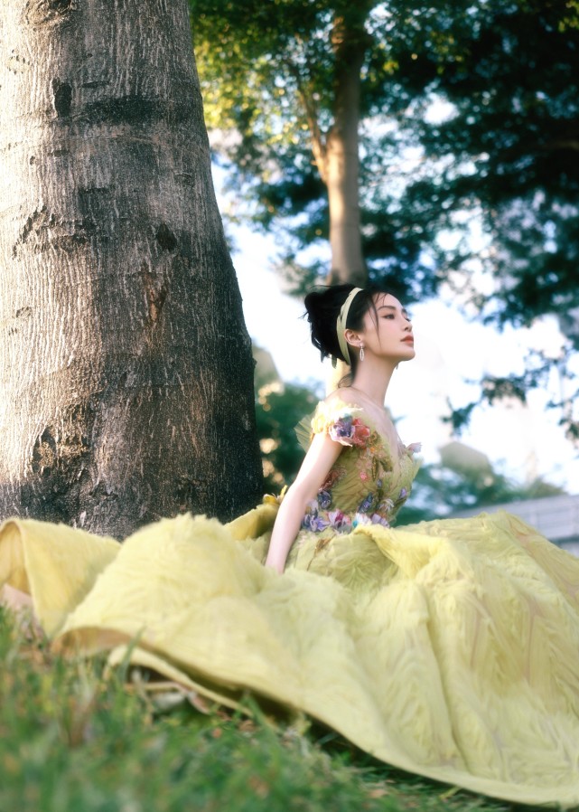 Angelababy|杨颖花仙子造型，美的就像花儿一样