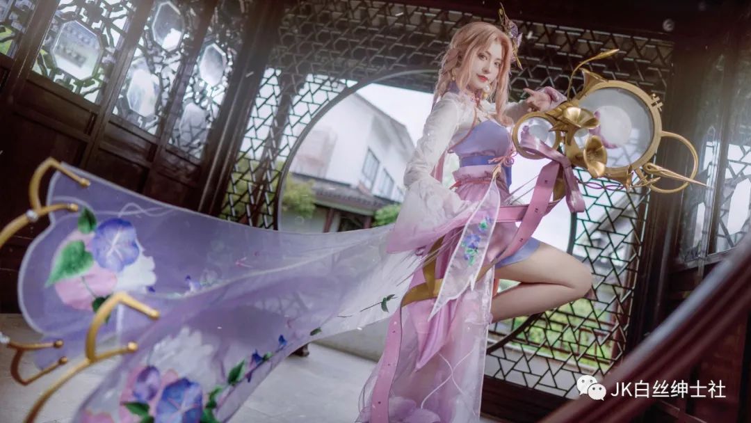 |cos：王者荣耀王昭君-乞巧织情cos正片@鹿璐