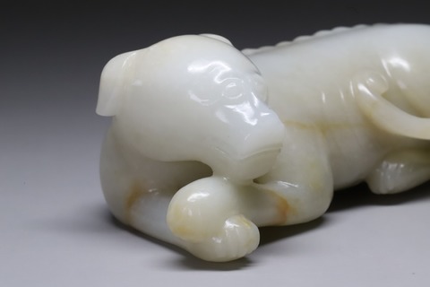 和田玉籽料|舊藏和田玉籽料“大权在握” .