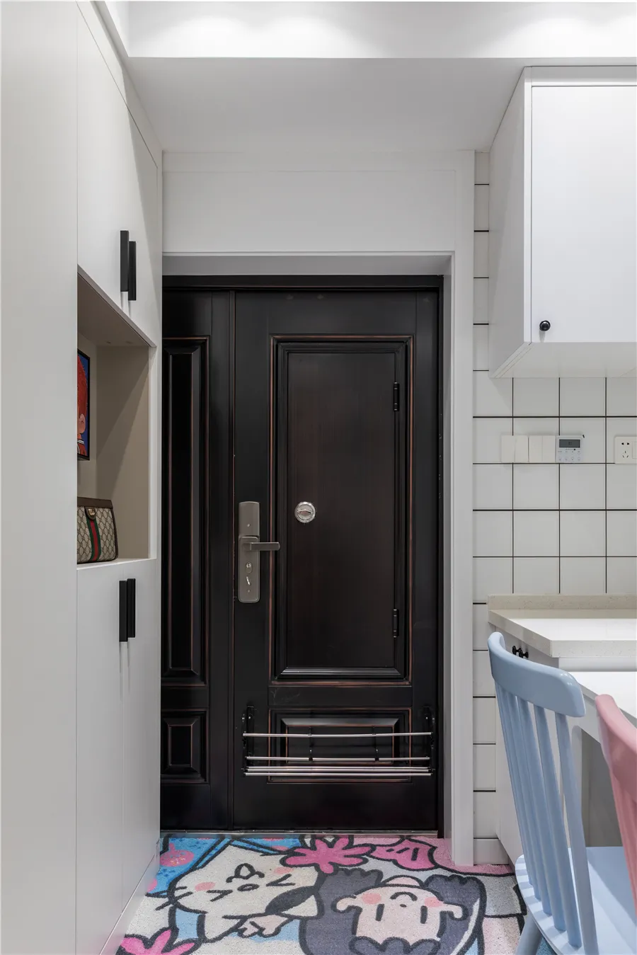 80㎡两室暗厨暗卫暗厅,打造童心之家