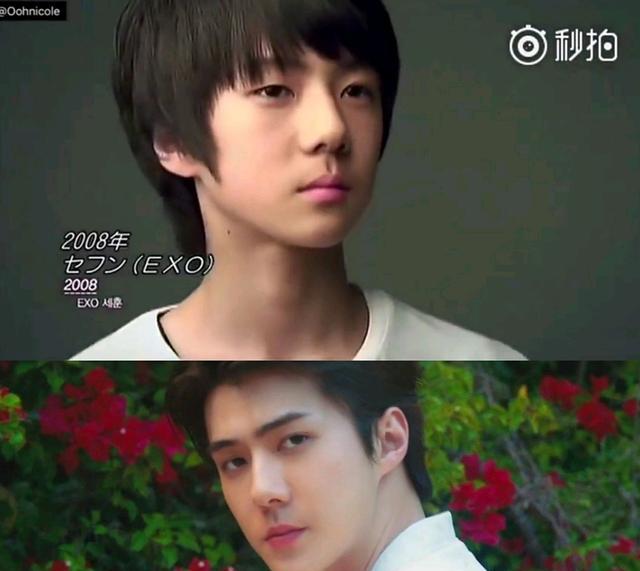 爺青回! EXO出道九周年，SM公開成員青澀照片，瘦弱少年變成熟男人-圖5