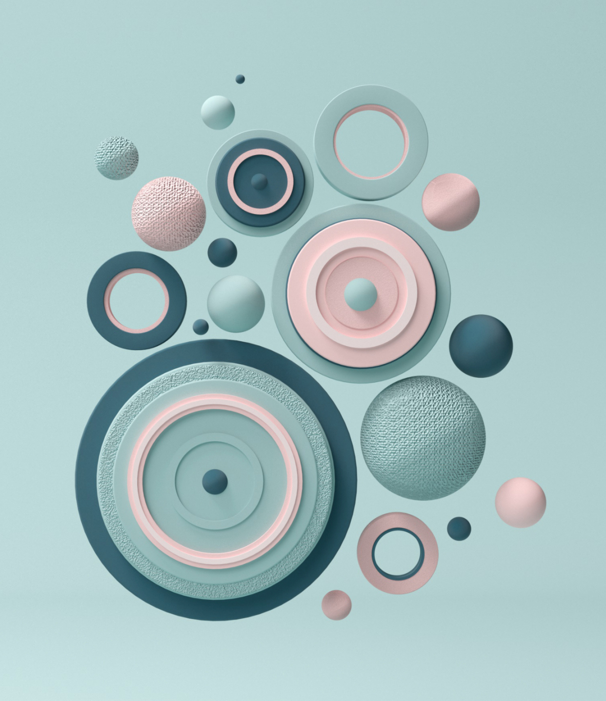 4D风格设计作品！立体感