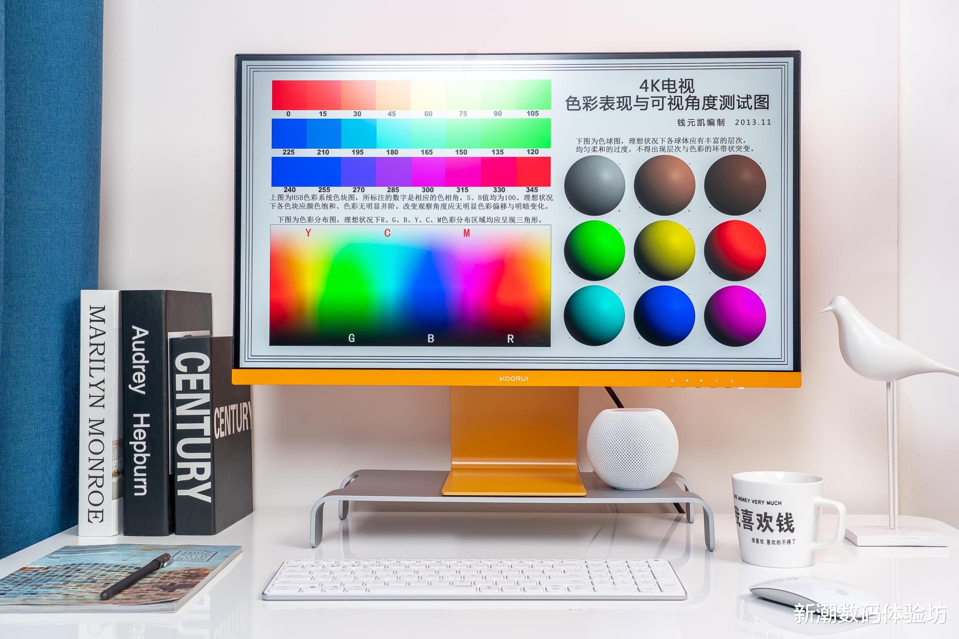 颠覆显示器界的鬼才设计！惊艳莫兰迪配色，广色域+4K分辨率