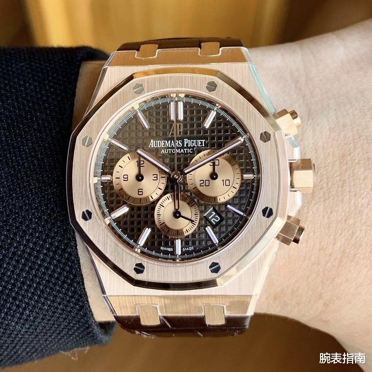 腕表指南|男士腕表爱彼皇家橡树系列26331OR玫瑰金计时款简介与价格指南