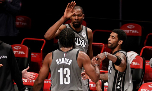 篮网队|从第13跌至联盟倒数第一！哈登加盟篮网之后，球队缺点彻底放大