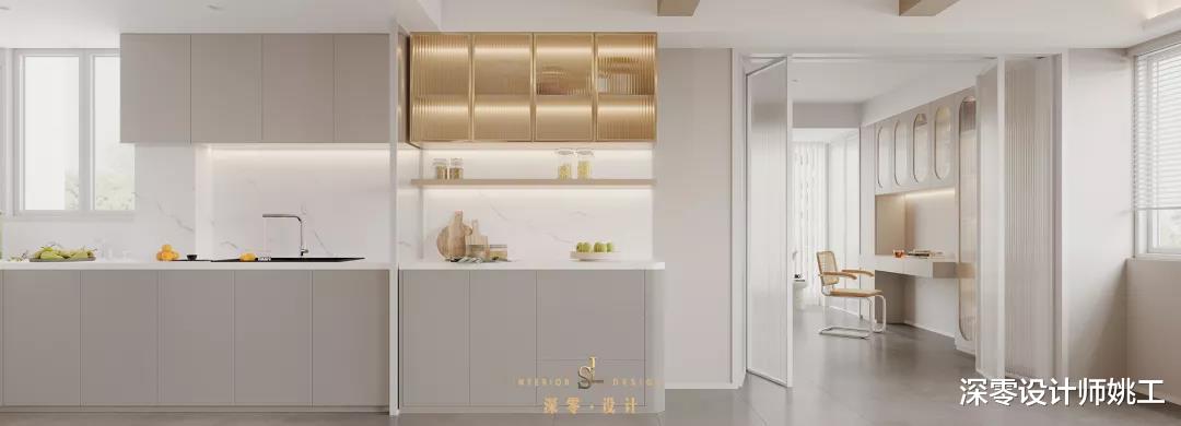 复式住宅210㎡,打通卧室阳台安装洗衣柜,瞬间多个洗衣房