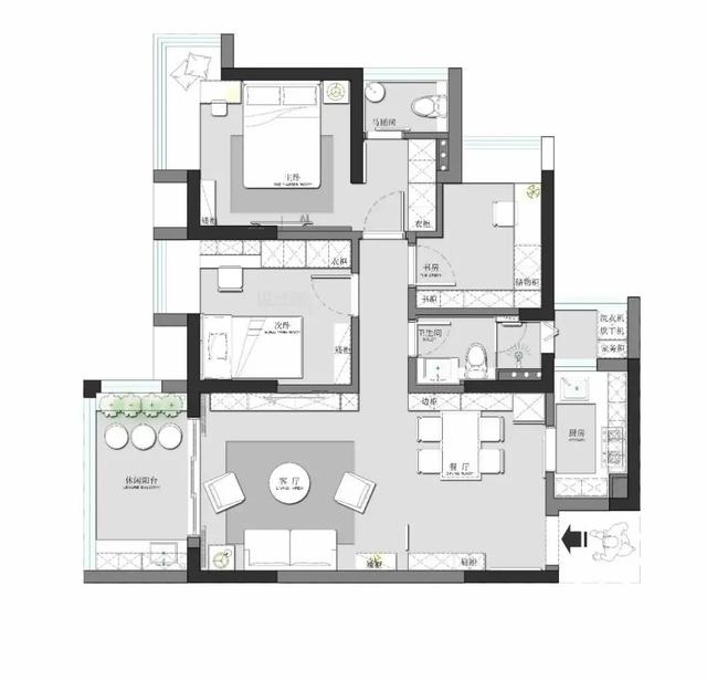 |91㎡现代简约，幸福的三口之家，家就该自然舒适、轻松惬意