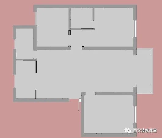 |125㎡三室，10年老房，一朝焕新