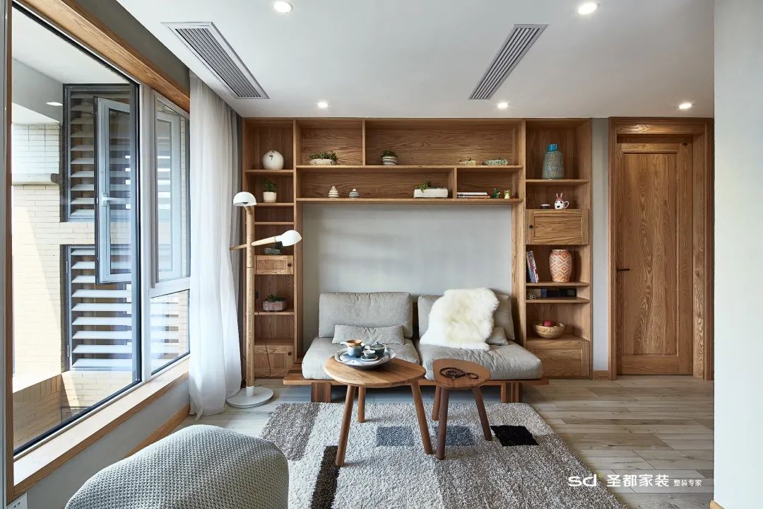 看圣都家装这6套高质量北欧风家装实景案例,经典、舒适又自然