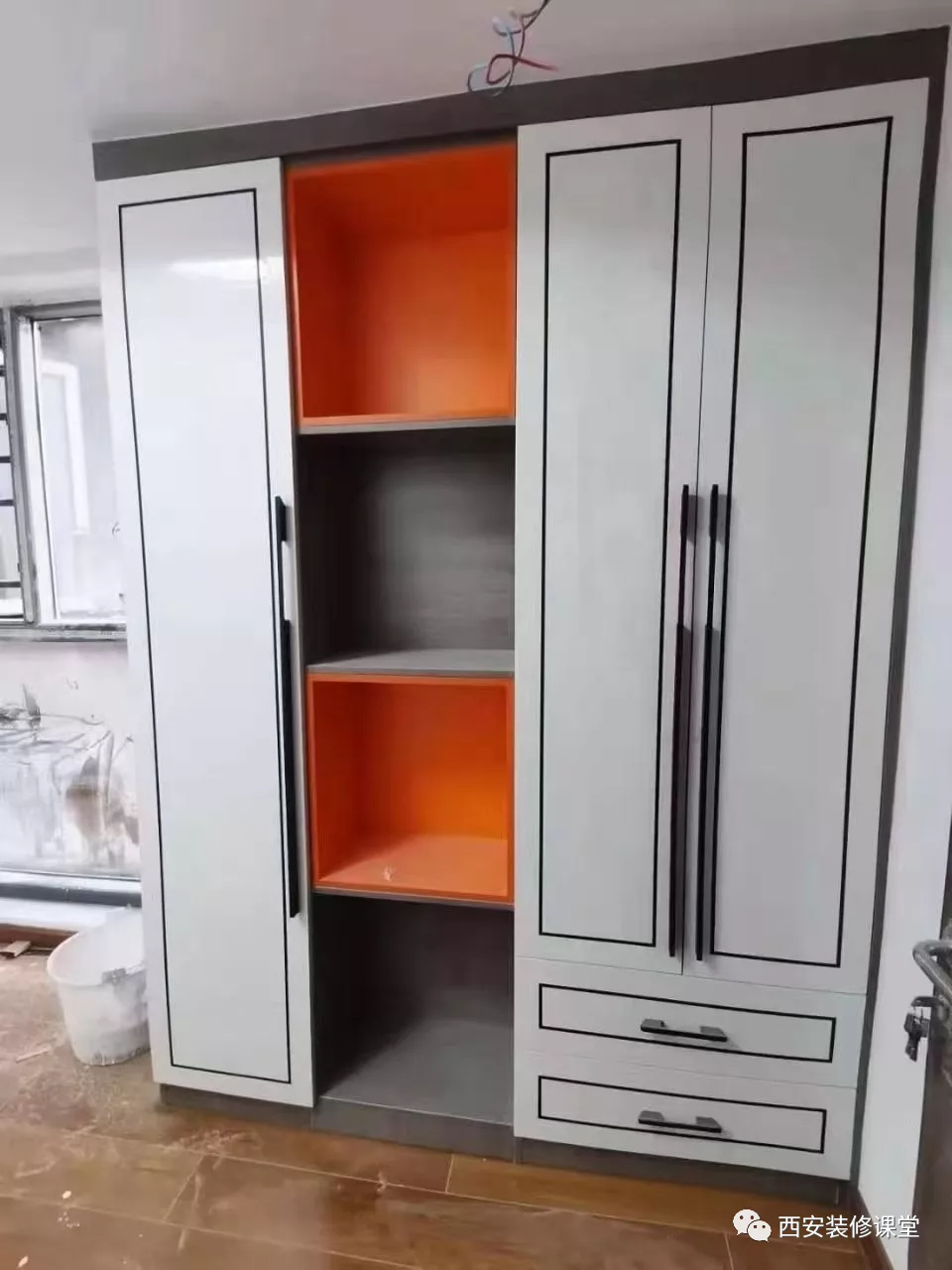 全屋定制,板材不一样颜色难看