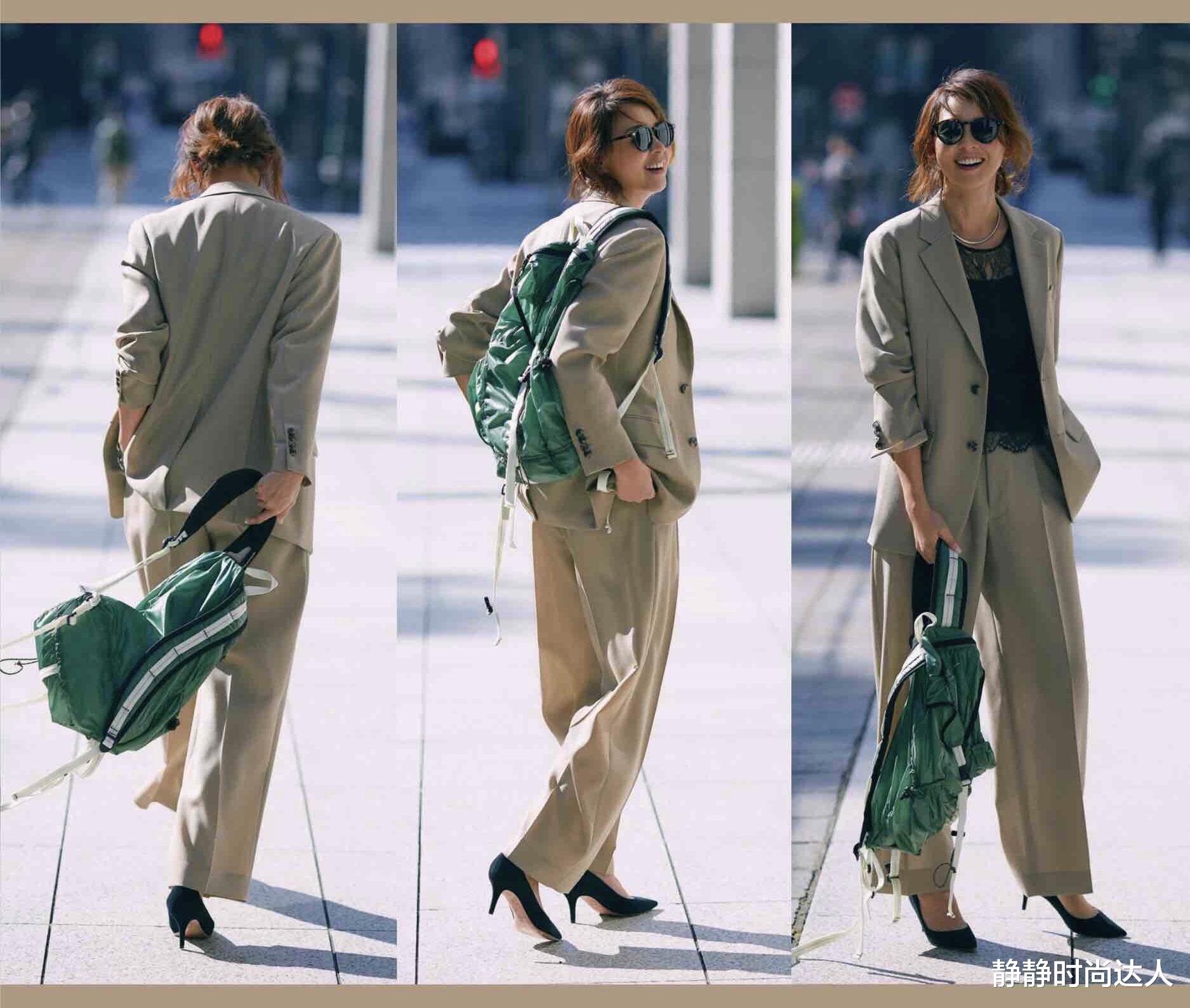 裤子|职场女人上班穿什么裤子？这3种裤子搭配不沉闷，知性又时髦