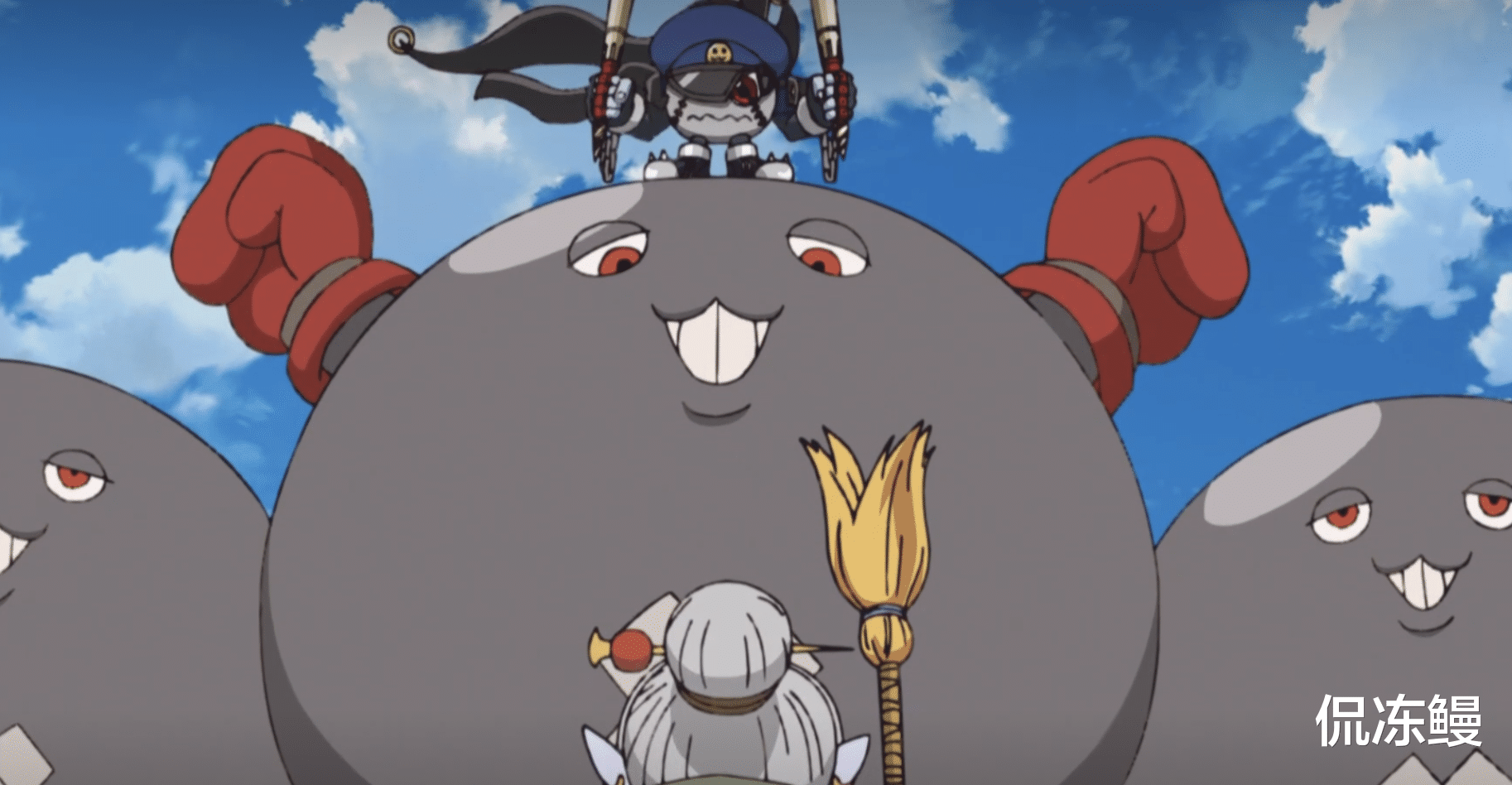 数码宝贝|数码宝贝：花仙兽究极进化，番长豆豆兽战败