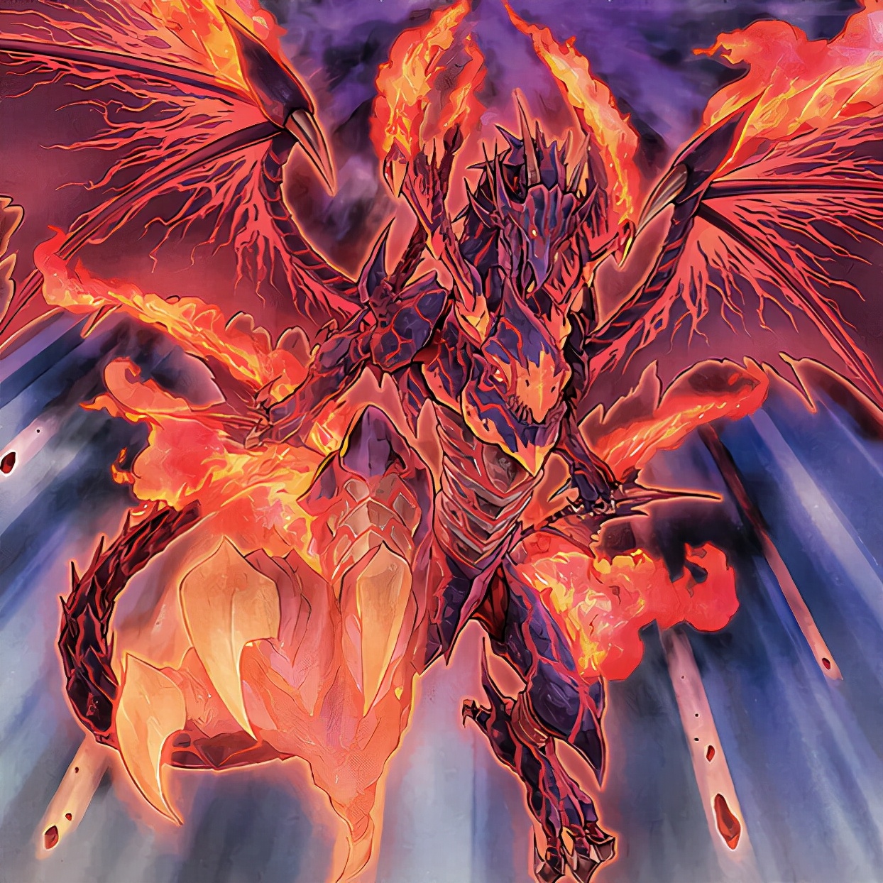 黑龙的逆袭,拥有无限的可能,化身天外陨石,击落三条青眼白龙