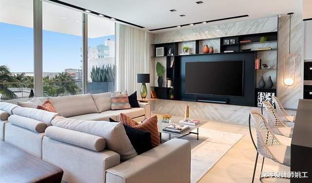 深零设计师姚工|79㎡不大,但档次直逼大平层,连他自己都说:住着有一种别墅感