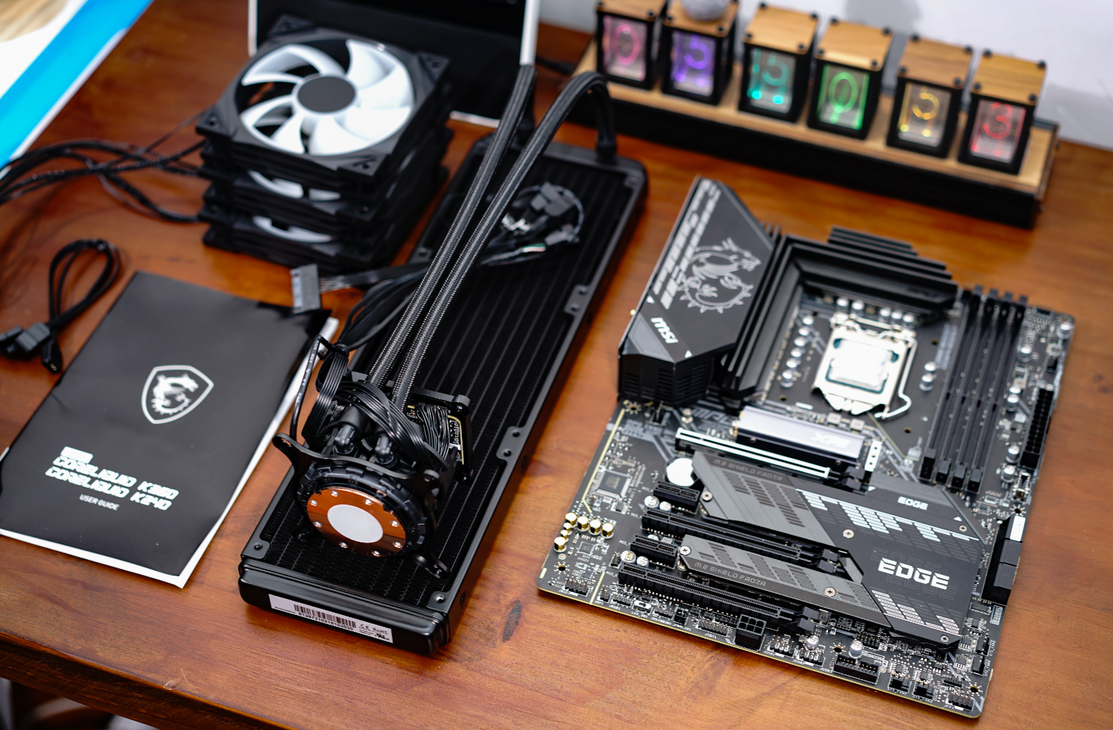 智能手表|12代处理器的超强搭档？微星MPG CORELIQUID K360水冷评测