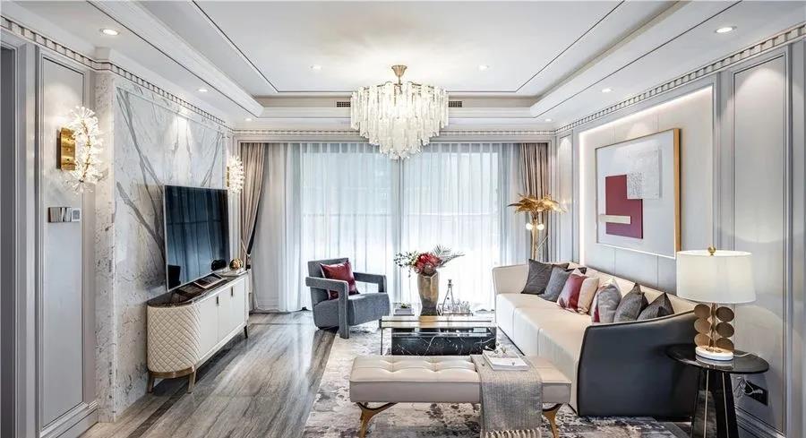 现代都市风，奢华不媚俗，散发沁人魅力，打造不凡品质生活空间！