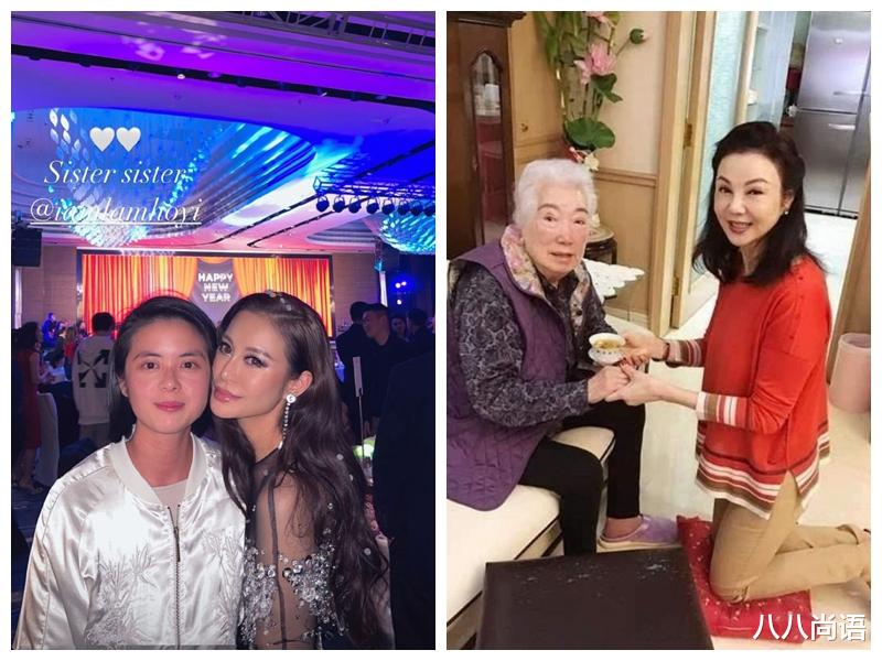 谢玲玲|谢玲玲女儿林心儿参加聚会,被调侃脸有点僵,还与一男子十分亲密