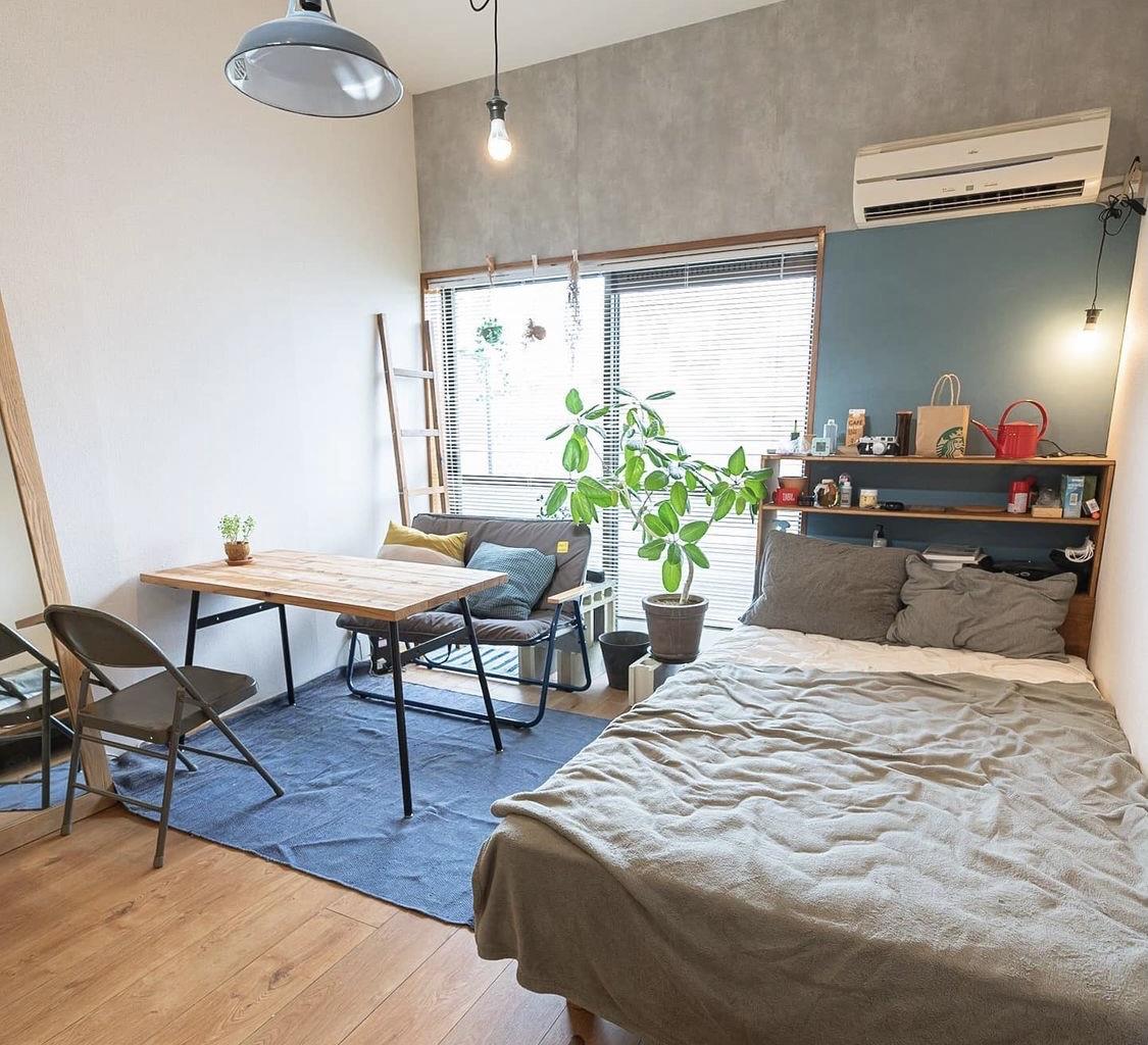 18㎡,一个人独居,芝麻大空间布置得温馨有爱,一点也不将就!