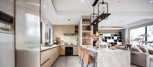 77平简约小户型房子朴素布置，有一种贴近生活的人文气息