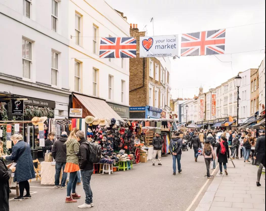 江团网 私奔到英国,感受集市里的烟火气