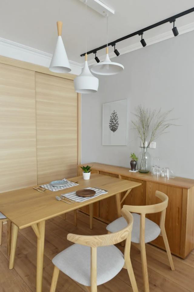 |70㎡简约原木风，远离喧嚣的宁静，自然舒适的怡情