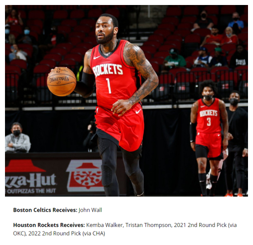 火箭隊(duì)|火箭4消息！沃爾1換4交易方案，斯通立大功，雙塔戰(zhàn)術(shù)獲得成功