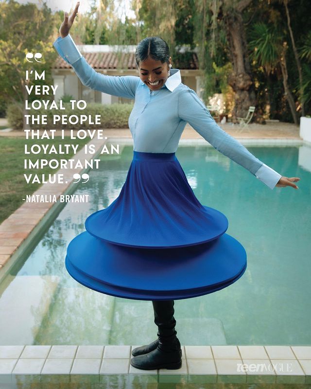 全球时尚风行|科比19岁大女儿“金九”时尚大片出炉！贵妇造型惊艳，比瓦嫂还美