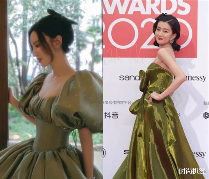 秦岚|活动穿搭，热巴身材骨感网友劝增肥，景甜一身黑再现司藤同款冷脸