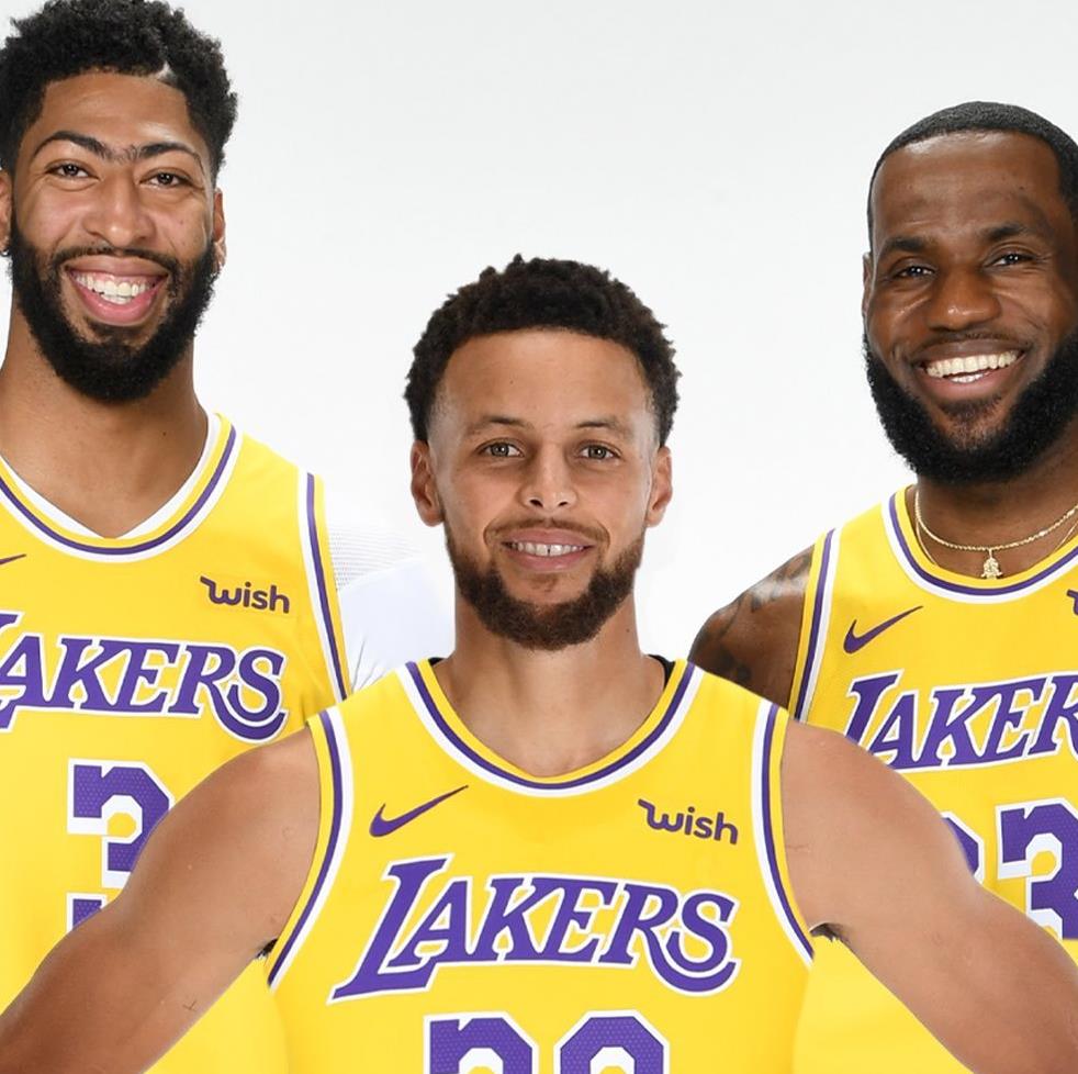 斯蒂芬·库里|名记：詹姆斯即将联手库里！湖人剑指五连冠？