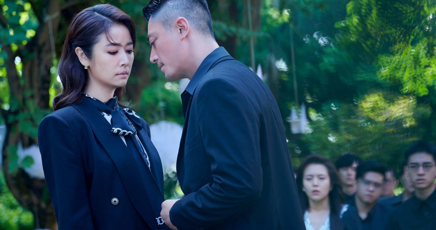 霍建华|林心如夫妇婚后首演对手戏，霍建华一句“帮你办丧礼”尽显霸气