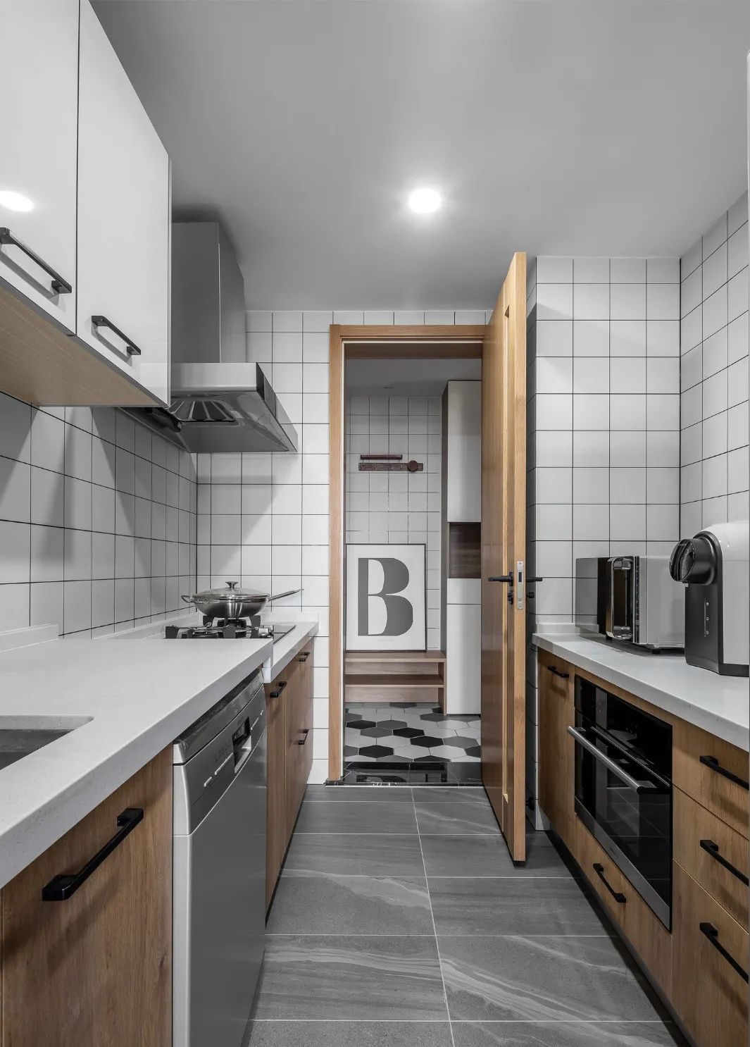 128m2三室混搭风,论老破小变轻复古搭配,我只服他家!