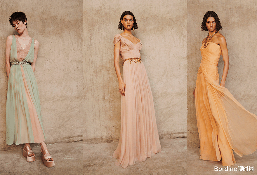 Bordine聊时尚 Alberta Ferretti 2022度假系列，细腻的女性化服饰，更不缺浪漫气息