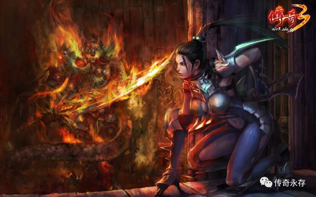 传奇|复古传奇3:1.45版传奇3游戏,传奇3怀旧服新增了专业技能玩法 战士职业无敌