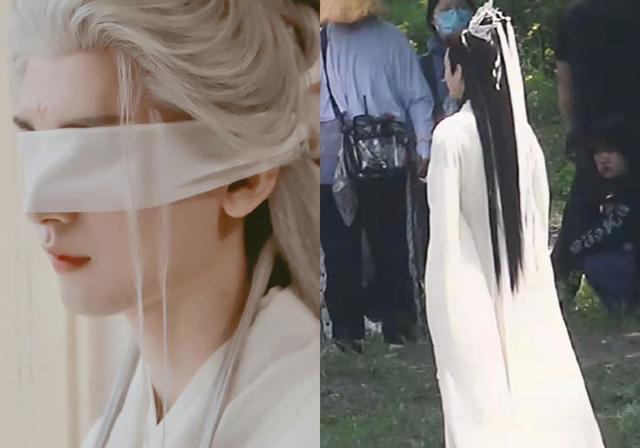 成毅|《沉香如屑》成毅饭拍花絮，背影仙气飘飘，黑衣也太好看了吧！