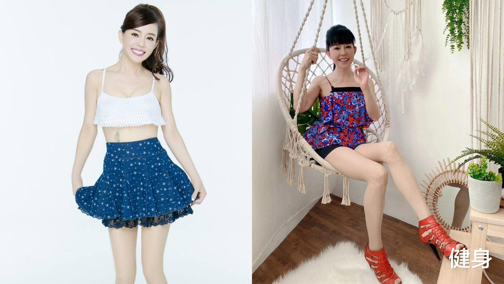 健身 59岁狄莺晒辣照，身材曲线太性感，3招甩肉8公斤不反弹