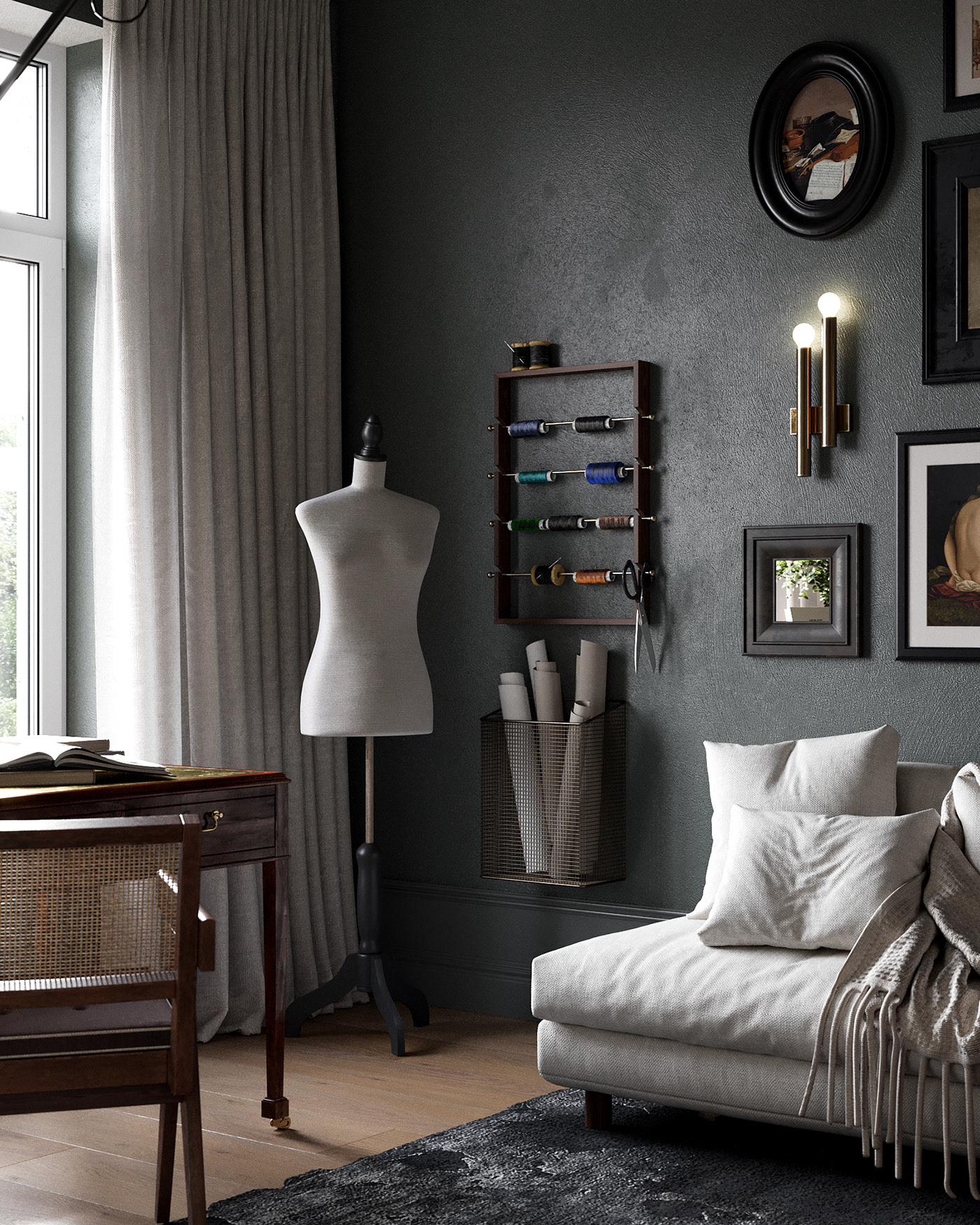 HOUSE 设计 | 气质派+静谧调+复古感的温馨空间