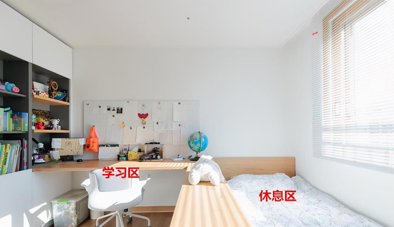 大门|儿童房里要加个学习区？一点不难！拿着这4种设计照搬照抄就行